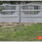 Ogrodzenie betonowe nr 34
